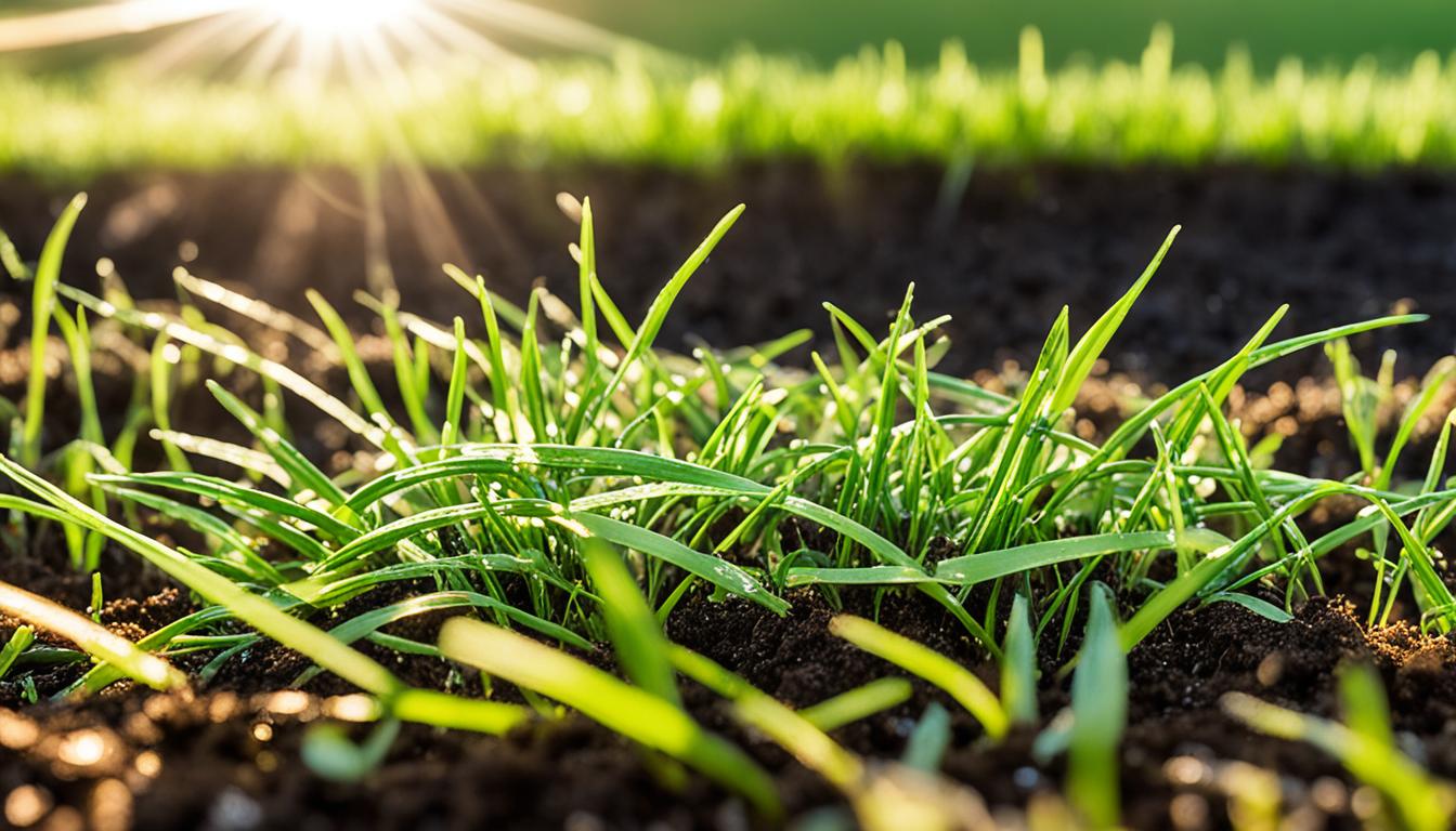 hydroseeding grass growth