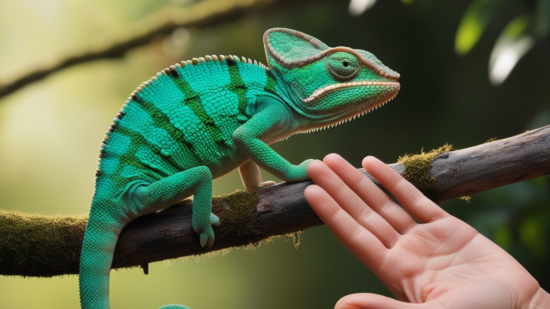 Does a Chameleon Bite Really Hurt